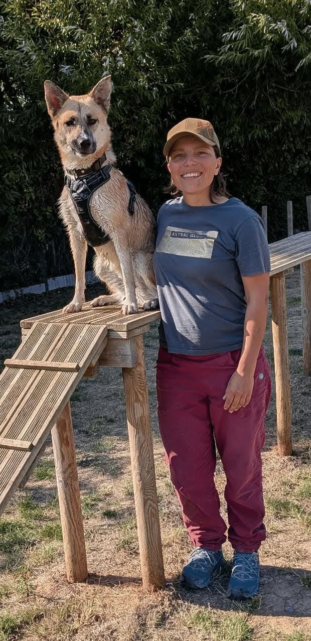 Portrait de Gaëlle, éducateur canin comportementaliste Pédadog