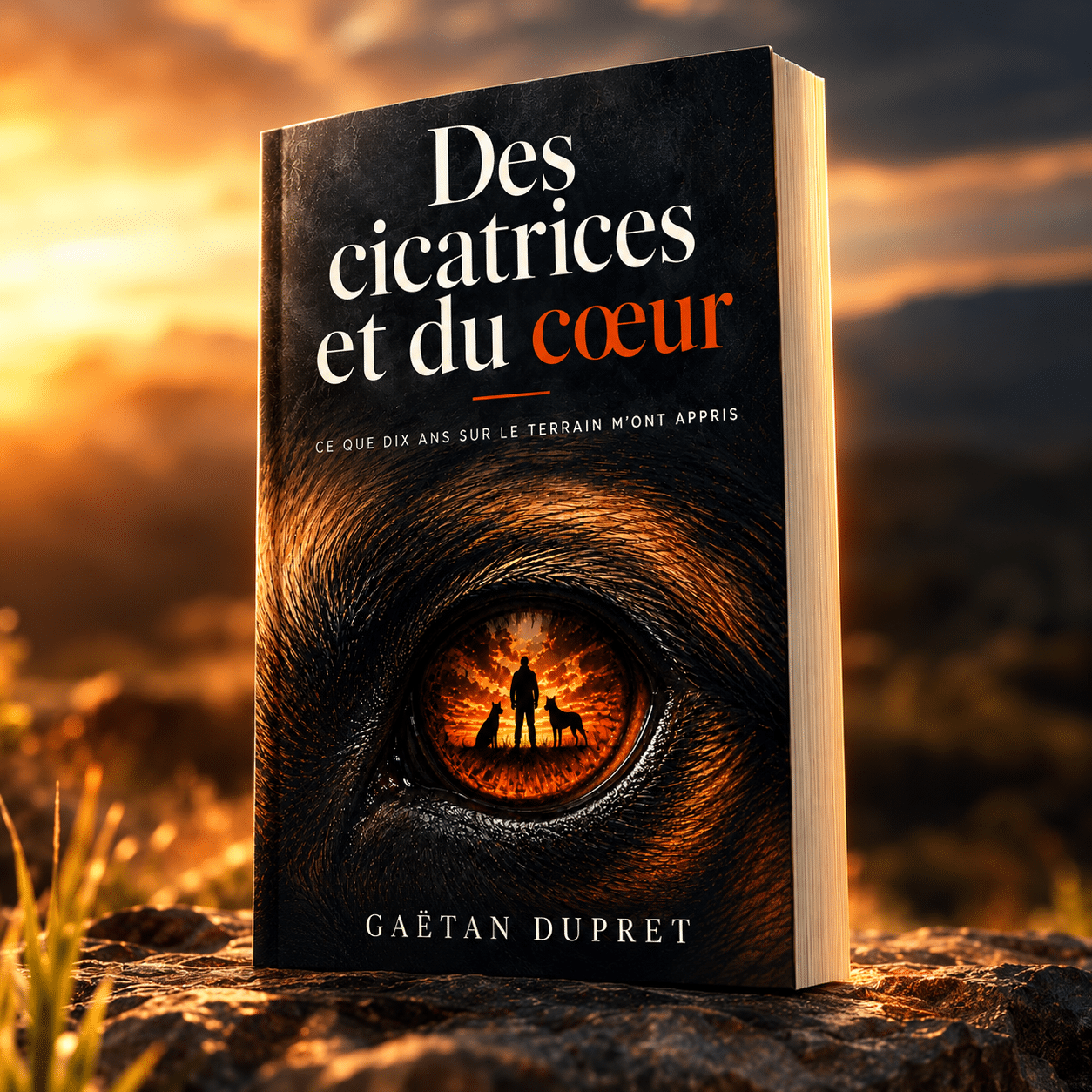 Couverture du livre « Des cicatrices et du cœur » de Gaëtan Dupret